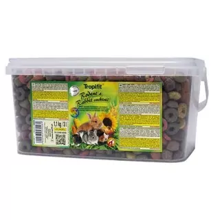 TROPIFIT Rodent & Rabbit Cocktail 3l/ 1,1kg granule pre hlodavce a prTROPIFIT Rodent & Rabbit Cocktail 3l/ 1,1kg granule pre hlodavce a pre králikye králiky