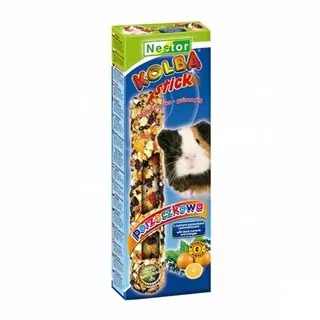 NESTOR Tyčinka pre morčatá s čiernymi ríbezlami a pomarančom 2ks 115g