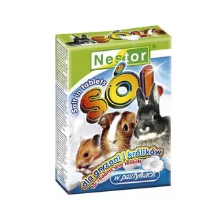 NESTOR Soľ v tabletách pre hlodavce 170g