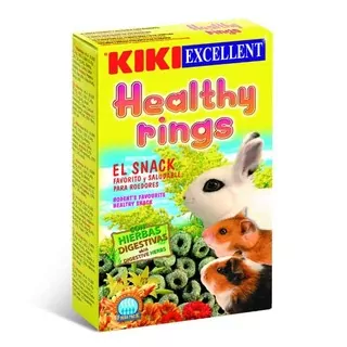 KIKI HEALTHY RINGS 250g zdravé krúžky pre hlodavce