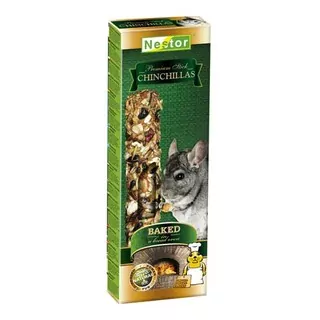NESTOR PREMIUM STICKS tyčinky pre činčily 2ks pečené v chlebovej peci 115g