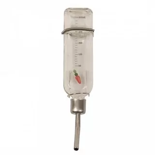 DUVO+ Sklenená napájačka pre drobné hlodavce -M 355ml