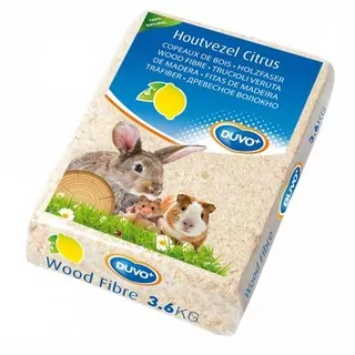 DUVO+ Podstielka pre hlodavce 3,6kg hobliny s vôňou citrónu