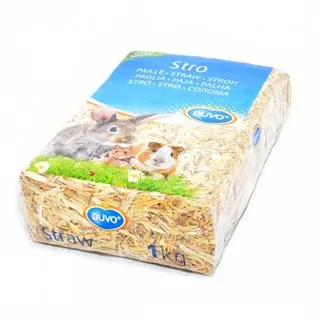 DUVO+ Podstielka pre hlodavce 1kg slama