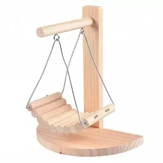 DUVO+ Drevená hojdačka pre hlodavce 21,5x11,5x24cm