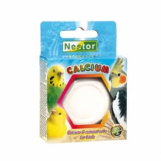 NESTOR Calcium & mineral minerálna kocka pre vtáky 1ks 55g