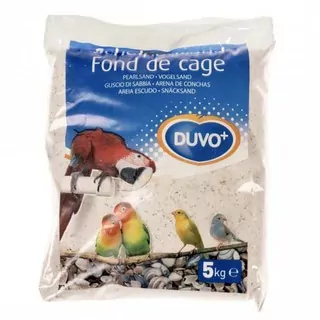 DUVO+ Biely piesok z drvených mušlí 5kg