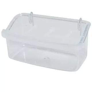 ZOLUX Krmítko pre vtákov plast s deliacou mriežkou 10cm