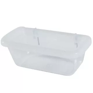 ZOLUX Krmítko pre vtákov plast s deliacou mriežkou 9cm