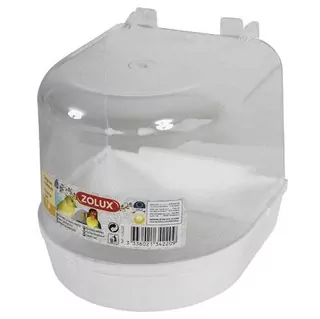 ZOLUX Kúpelnička pre exoty s bielym dnom 135x135x135mm