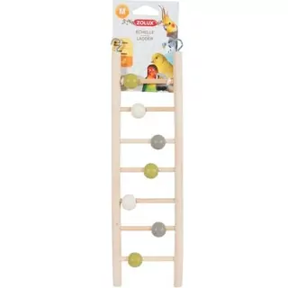 ZOLUX Rebrík pre vtáky drevený 7 priečok 35cm