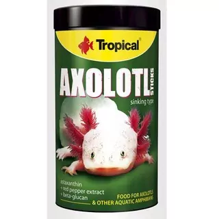 TROPICAL Axolotl Sticks 250ml/135g krmivo pre Axolotle mexické