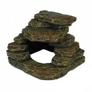 EBI TERRA DELLA Dekorácia do terária Corner stone 15,3x15,4x12cm