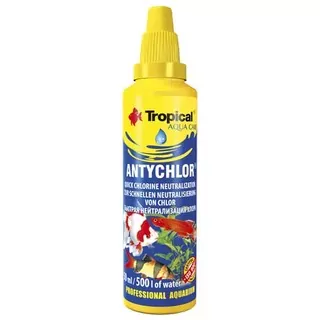 TROPICAL Antychlor 50ml na 500l prípravok na neutralizáciu chlóru