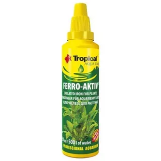 TROPICAL Ferro-Aktiv 50ml na 500l doplnkové hnojivo pre akvarijné rastliny