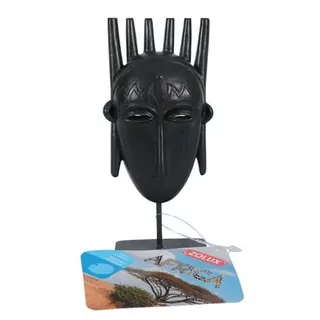 ZOLUX Dekorácia do akvárií africká maska muž S 49x34x132mm