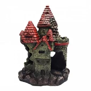 DUVO+ Hrad 17x14x23cm dekorácia do akvária