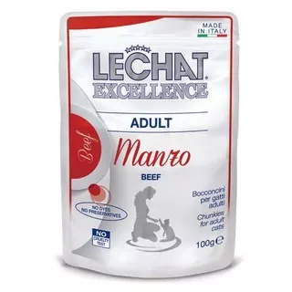 MONGE LECHAT EXCELLENCE ADULT hovädzie 100g kapsička