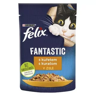 FELIX Fantastic kapsička 85g s kuraťom v želé