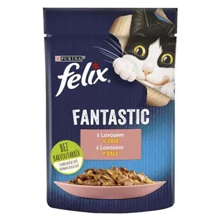 FELIX Fantastic kapsička 85 s lososom v želé