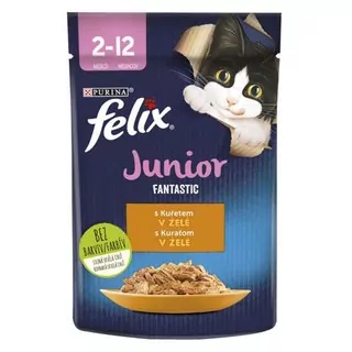 FELIX Fantastic JUNIOR kapsička 85g s kuraťom v želé