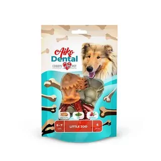 COBBYS PET AIKO Dental Little Zoo 6-7cm/25g 150g/6ks