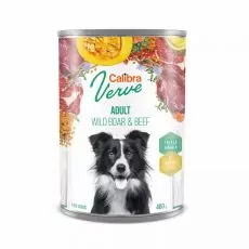 Calibra KONZERVA dog Adult Verve Wild Boar & Beef 6 x 400g
