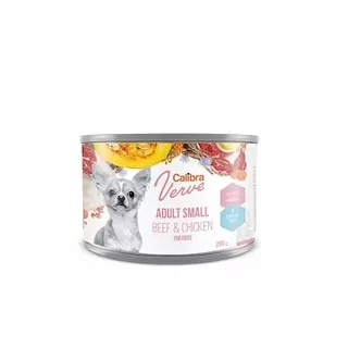 Calibra Dog Verve konz.GF Adult Small Beef&Chicken 24x200g