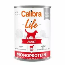 Calibra KONZERVA dog Adult Life Beef & Carrots 6 x 400g