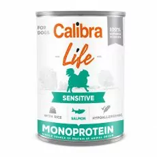 Calibra KONZERVA pes Adult Life sensitive Salmon & Rice 6 x 400g