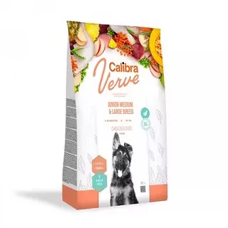 Calibra Dog Verve GF Junior M&L Chicken&Duck 12kg