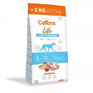 Calibra Dog Life Adult Large Breed Chicken 12+2kg