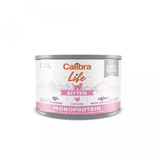 Calibra Cat Life  konz.Kitten Chicken 6x200g