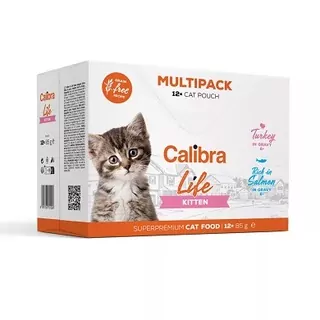 Calibra Cat Life kapsičky Kitten Multipack 96x85g
