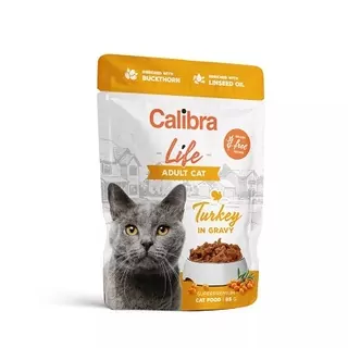 Calibra Cat Life kapsa Adult Turkey in gravy 96x85g