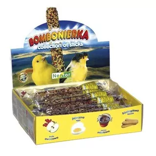 NESTOR BONBONIERKA kolekcia tyčiniek pre kanáriky 1ks 43g 