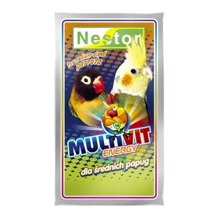 NESTOR MULTIVIT ENERGY multivitamíny pre korely a veľké papagáje 20g