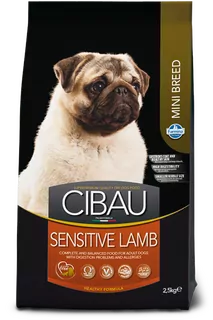 MO SP CIBAU pes adult mini, sensitive lamb 2,5 kg