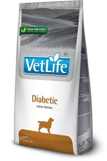 VET LIFE DOG DIABETIC 2KG GRN