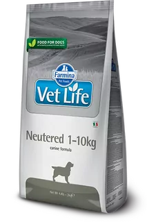 VET LIFE DOG NEUTERED 2KG 1-10KG GRN