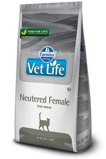 VET LIFE CAT NEUTERED FEMALE 2KG GRN