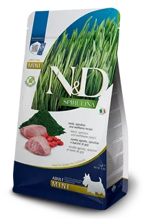 Farmina N&D dog SPIRULINA (GF) adult mini, lamb 2 kg