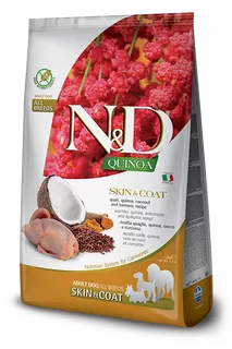 Farmina N&D dog QUINOA (GF) adult all breed, skin & coat, quail 2,5 kg