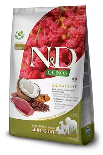 Farmina N&D dog QUINOA (GF) adult medium & maxi, skin & coat, duck & coconout 7 kg