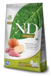 Farmina N&D dog PRIME (GF) adult mini, boar & apple 7 kg