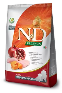 Farmina N&D dog PUMPKIN (GF) puppy medium & maxi, chicken & pomegranate 12 kg