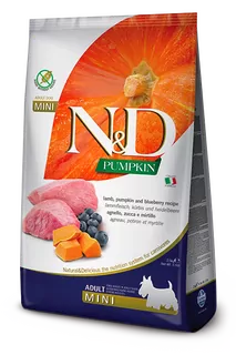 Farmina N&D dog PUMPKIN (GF) adult mini, lamb & blueberry 0,8 kg