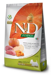 Farmina N&D dog PUMPKIN (GF) adult mini, boar & apple 7 kg