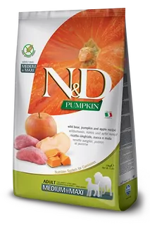 Farmina N&D dog PUMPKIN (GF) adult medium & maxi, boar & apple 2,5 kg