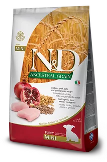 Farmina N&D dog AG puppy mini, chicken, spelt, oats & pomegranate 0,8 kg